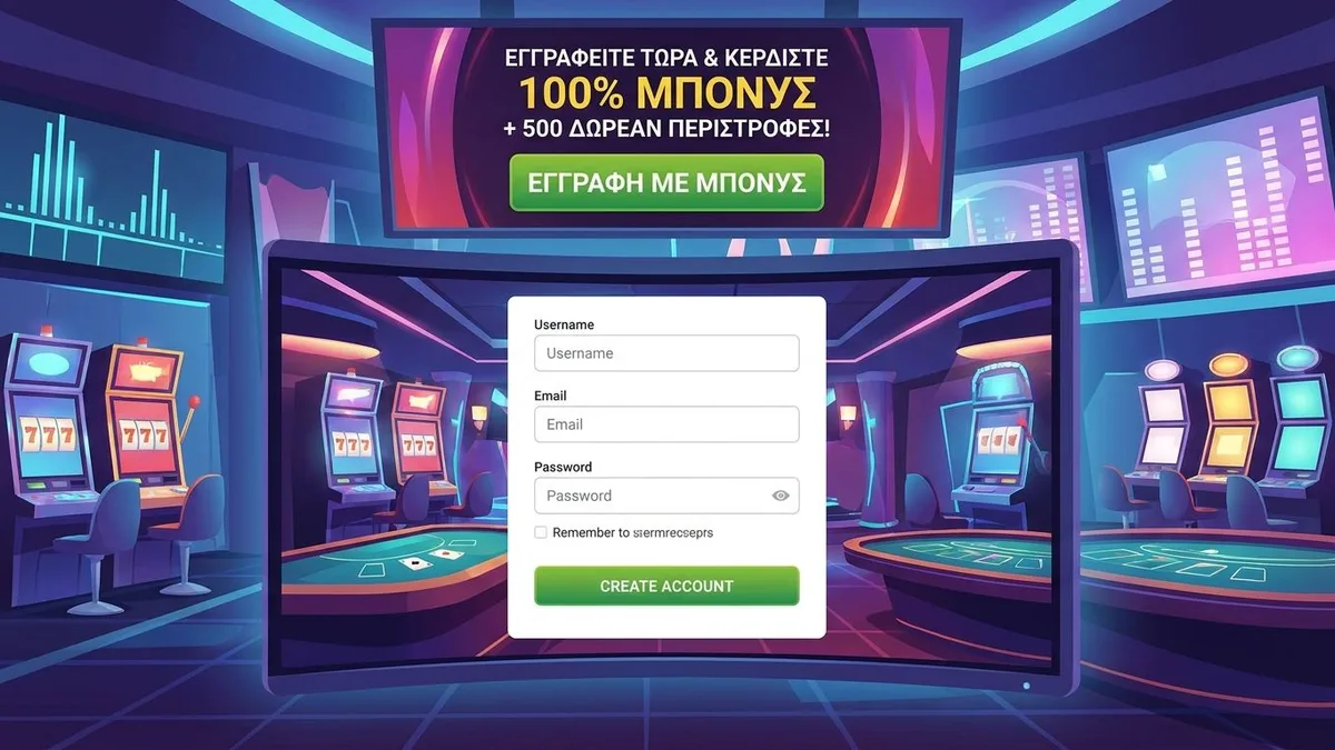 Εγγραφή με μπόνους